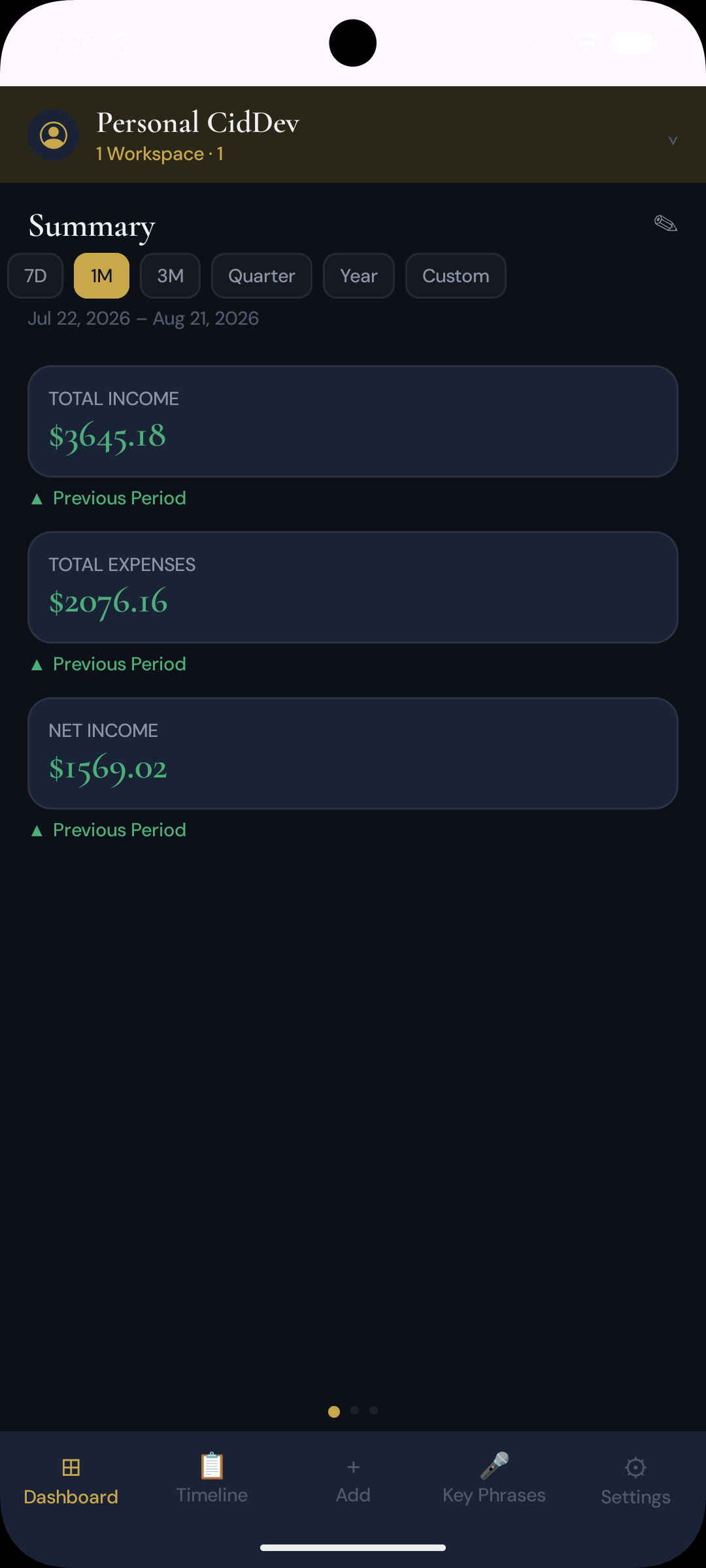 GilFlow Android app screenshot